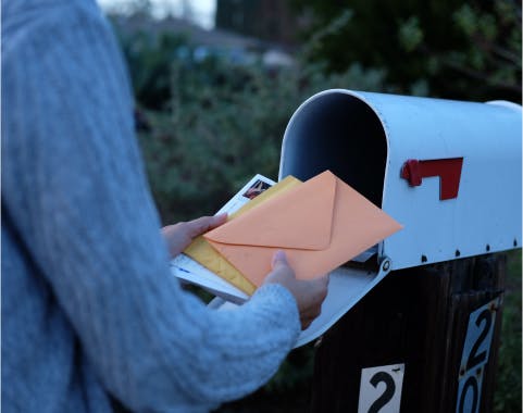getting mail